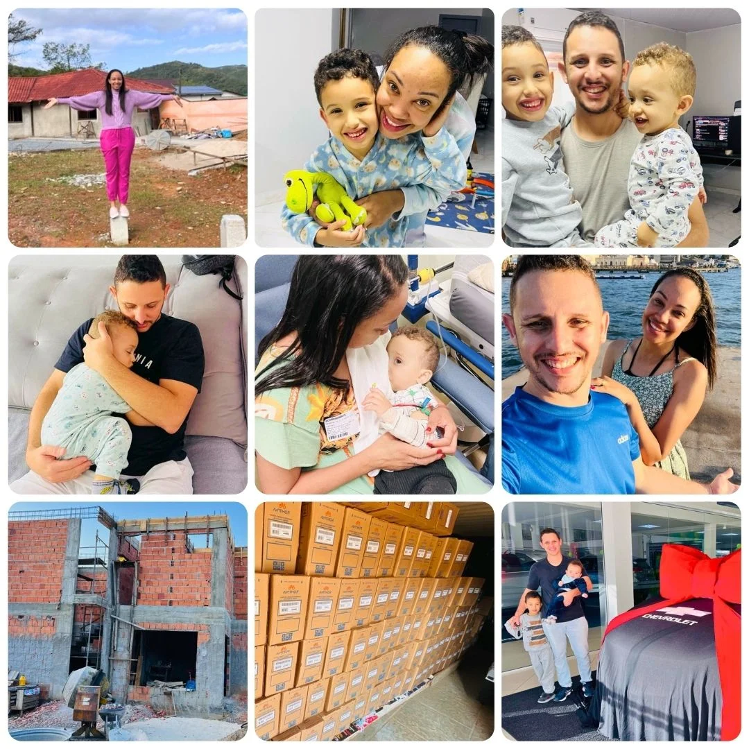 Gustavo e Stephanie Honorato